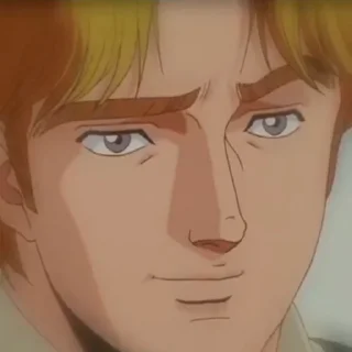 Sticker from Legend of the Galactic Heroes