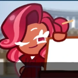 📝 emoji Raspberry cookie🩷 Telegram sticker 23 of 58