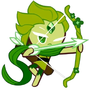 🌱 emoji Wind Archer Cookie @EneliRUA Telegram sticker 9 of 90