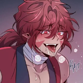 🥵 emoji Dark Fall / Берил. Telegram sticker 14 of 31