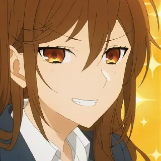 😁 emoji Хори @anime_sticks Telegram sticker 5 of 25