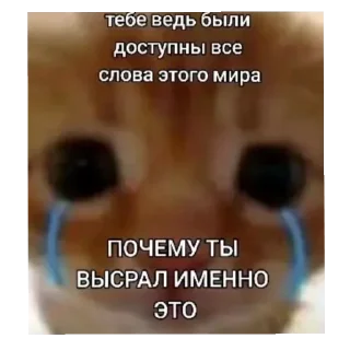 😭 emoji Тупа я Telegram sticker 21 of 78