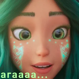 🙂 emoji Мавка Telegram sticker 7 of 111