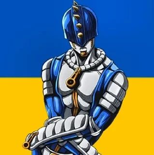 🙈 emoji JoJo & Ukraine Telegram sticker 16 of 38