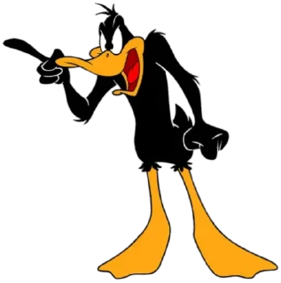❗ emoji Duffy Duck (@BugsBunnyJr) Telegram sticker 7 of 20