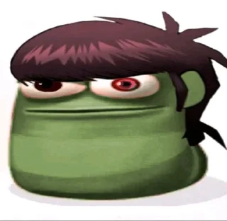 Sticker from Gorillaz