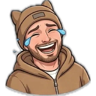 🤣 emoji Alina & Geffol Telegram sticker 9 of 120