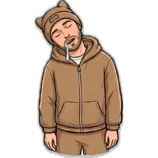 🤤 emoji Alina & Geffol Telegram sticker 10 of 120