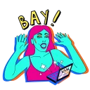 Sticker from NYX COSMETICS GIRLS