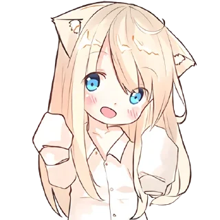 🤨 emoji Некомия @nyasticks Telegram sticker 12 of 41