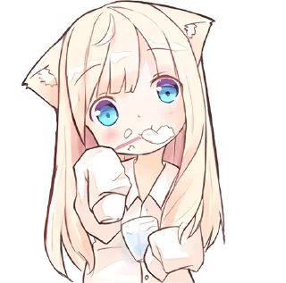 🙂 emoji Некомия @nyasticks Telegram sticker 13 of 41