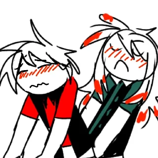 🔞 emoji Мека дрочит на Воланда Telegram sticker 22 of 34
