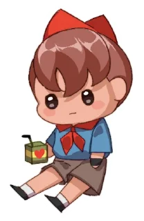 ☕️ emoji Пионер @IloveSirKosichka Telegram sticker 5 of 14