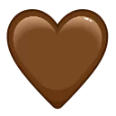 🤎 emoji Love Emoji ❤ (@TgSticker) Telegram sticker 9 of 35