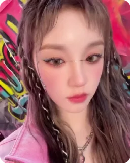 🌟 emoji @HelpCITRO [<Yuqi>] G-idle Telegram sticker 14 of 25