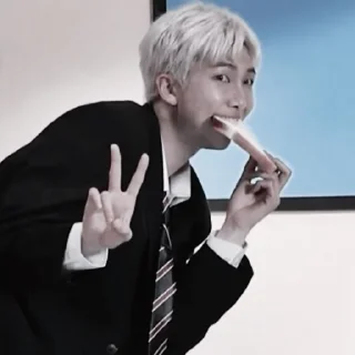 🧱 emoji namjoon Telegram sticker 10 of 24