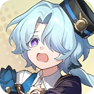 👄 emoji Миша Хонкай Telegram sticker 21 of 29
