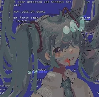 🌟 emoji Hatsune Miku Telegram sticker 8 of 12