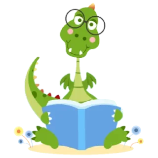 😖 emoji Dinosaur @stickersb2b Telegram sticker 18 of 24