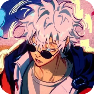 🌟 emoji Satoru Gojo :: @moon_stickers Telegram sticker 8 of 30