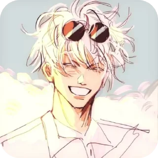 🌟 emoji Satoru Gojo :: @moon_stickers Telegram sticker 9 of 30