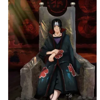 🥷 emoji ITACHI UCHIHA 2006 Telegram sticker 20 of 20