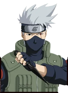 😡 emoji Hatake Kakashi Telegram sticker 8 of 21