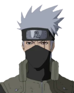 😡 emoji Hatake Kakashi Telegram sticker 1 of 21