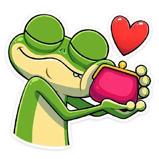 ❤️ emoji Лягуш и Квакуша (@TgSticker) Telegram sticker 16 of 32