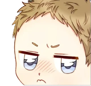 😒 emoji Каштанчик! Telegram sticker 6 of 27