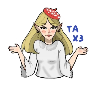 🤷‍♀️ emoji 🍄 Мухоморчик 🍄 Telegram sticker 5 of 9