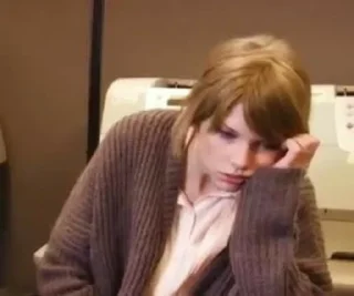 😒 emoji Mood Taylor's Version Telegram sticker 12 of 104