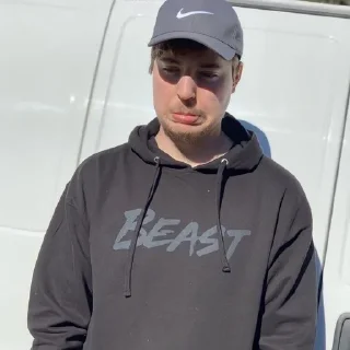 😢 emoji Mrbeast😋💓 Telegram sticker 24 of 44