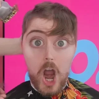😲 emoji Mrbeast😋💓 Telegram sticker 13 of 44