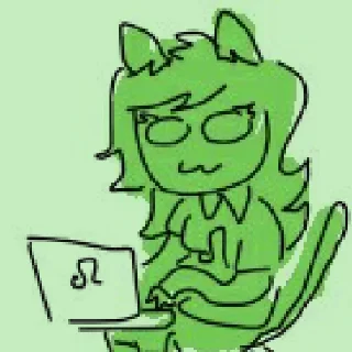 ♌ emoji (=^•ω•^=) MEULIN LEIJON!!~ Telegram sticker 13 of 67