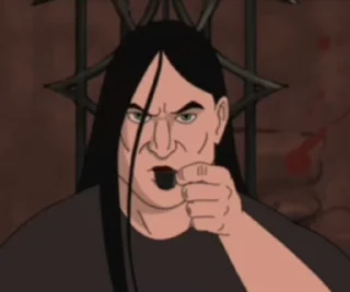 ☕️ emoji metalocalypse by @Psyho0001 Telegram sticker 7 of 85