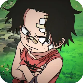 Sticker from One piece