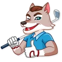 Sticker from The Wolf of Wall Street