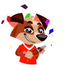 🎊 emoji Футбол с Coca-Cola @TgSticker Telegram sticker 24 of 24