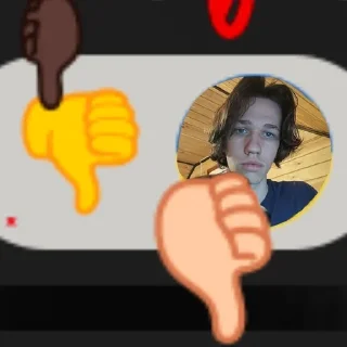 👎 emoji Валекчка Telegram sticker 23 of 23