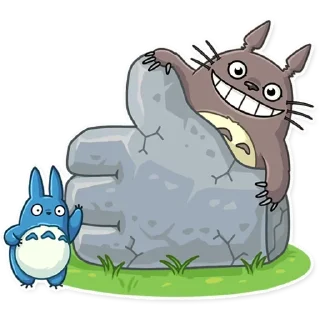 Sticker from Totoro @NightTail_bot