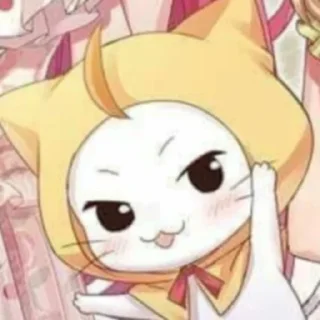 😆 emoji Ｍｏｍｏ (Ｌｏｖｅ Ｎｉｋｋｉ) Telegram sticker 20 of 42