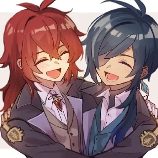 🤗 emoji Кэйлюки🔥❄️ Telegram sticker 8 of 120