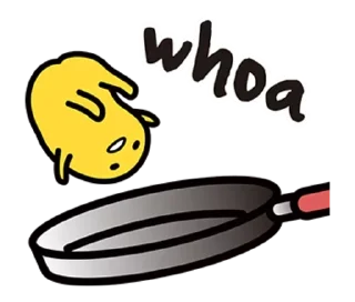 😯 emoji Eggy (@dailystkrbot) Telegram sticker 17 of 41