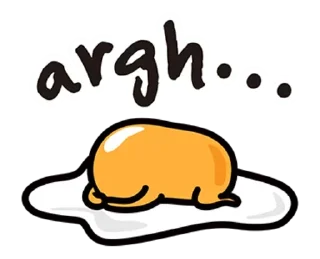 😠 emoji Eggy (@dailystkrbot) Telegram sticker 9 of 41