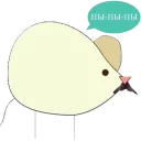Sticker from Belarus Sparrow