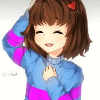 💛 emoji Frisk(Фриск)@red_lilia Telegram sticker 15 of 120