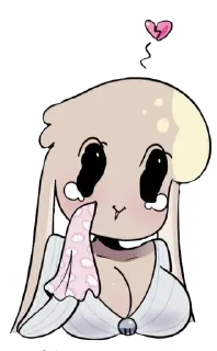 🐰 emoji @aascension Telegram sticker 15 of 46