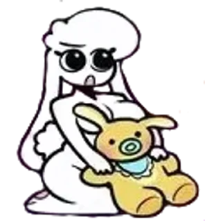 🐰 emoji @aascension Telegram sticker 21 of 46