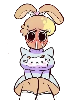 🐰 emoji @aascension Telegram sticker 19 of 46